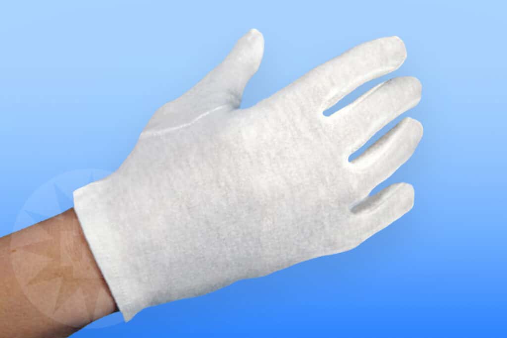 Nobamed katoenen handschoenen steriel voor gebruik in de patiëntenzorg, dermatologie en in de operatiekamer Arvem Hillegom