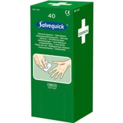 Salvequick Wondreiniger doekjes in dispenser 40 stuks