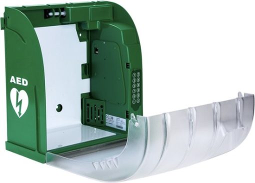 AIVIA 210 waterdichte & verwarmde AED buitenkast + PIN code - Afbeelding 2