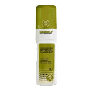 Burnshield hydrogel CAMO Spray 125ml. brandwondengel brandwond arvem