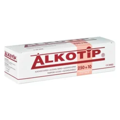 Alcoholdoekjes Alkotip 28x60mm ECO verpakking Ds 260 stuks
