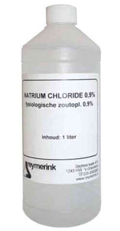 Fysiologische Zoutoplossing 0.9%, flacon 1000ml