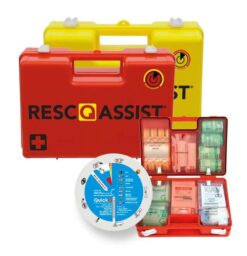 Verbandkoffer Resc-Q-Assist Q50 kleur geel met BHV inhoud