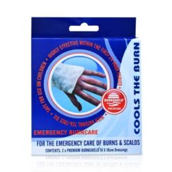 Burnshield Twinpack set van 2 stuks 10x10 met pocket guide