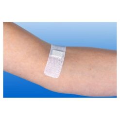 Drukpleister RUDABLOCK -S- afm. 2,5 x 8,5 cm kleur wit
