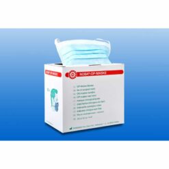 Mondmasker OK kleur blauw met bandjes Ds 50 stuks