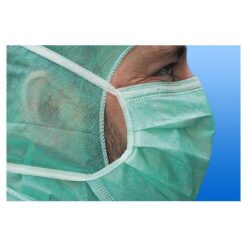 Mondmasker OK NOBA met bandjes voor baarddragers