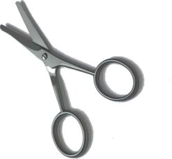 Neushaarschaar ST / ST. 11cm. Recht RVS