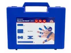 Pleister koffer HACCP met elastische blauwe pleisters