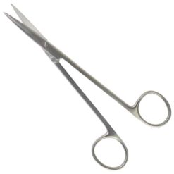 Prepareerschaar Metzenbaum recht afmeting 14 cm spits/spits