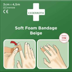 Soft foam bandage in diverse kleuren en afmeting