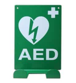 AED wandbeugel universeel model met ILCOR logo