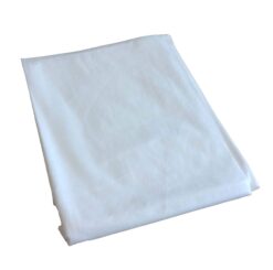 Laken disp. PP/Nonwoven 20gsm kleur wit Afm.140x240cm Ds 300