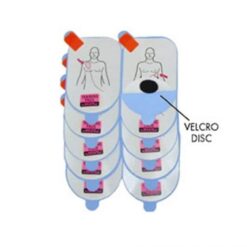 Defibtech Lifeline vervangingsplakkers tbv Trainer Set 5