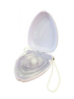 Pocketmask / beademingsmasker in hard-case