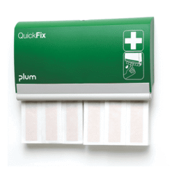 Quickfix pleisterdispenser met 2x45 waterdichte pleisters PE