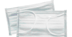 Mondmaskers 3 laags 95% filtratie Ds 50 stuks.