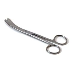 Navelstrangschaar Bush 15cm gebogen RVS Afdeling kwaliteit