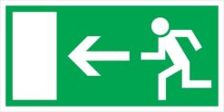 Pictogram Nooduitgang vinyl