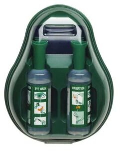 Oogspoelstation AS met 2 flacons Nacl zoutoplossing -S-
