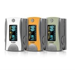 PulseOximeter/Saturatie meter met OLED kleur display / Geel