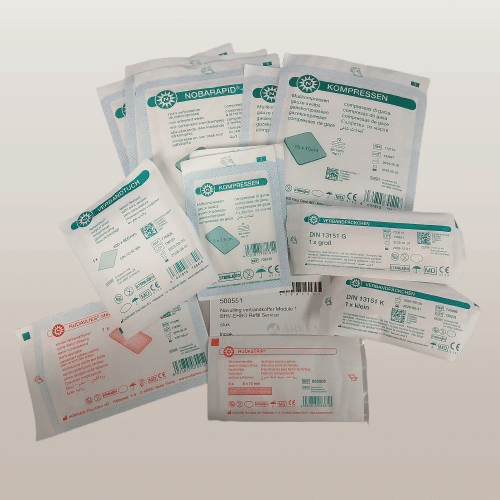 Navulling verbandkoffer BHV-EHBO Refill Service Arvem Hillegom Module 1 Steriel