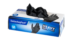 Nitril handschoenen kleur Zwart in 4 maten